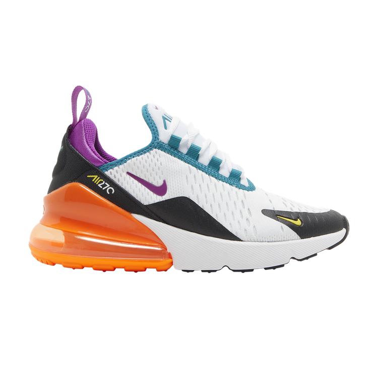 Air Max 270 GS 'White Orange Purple'